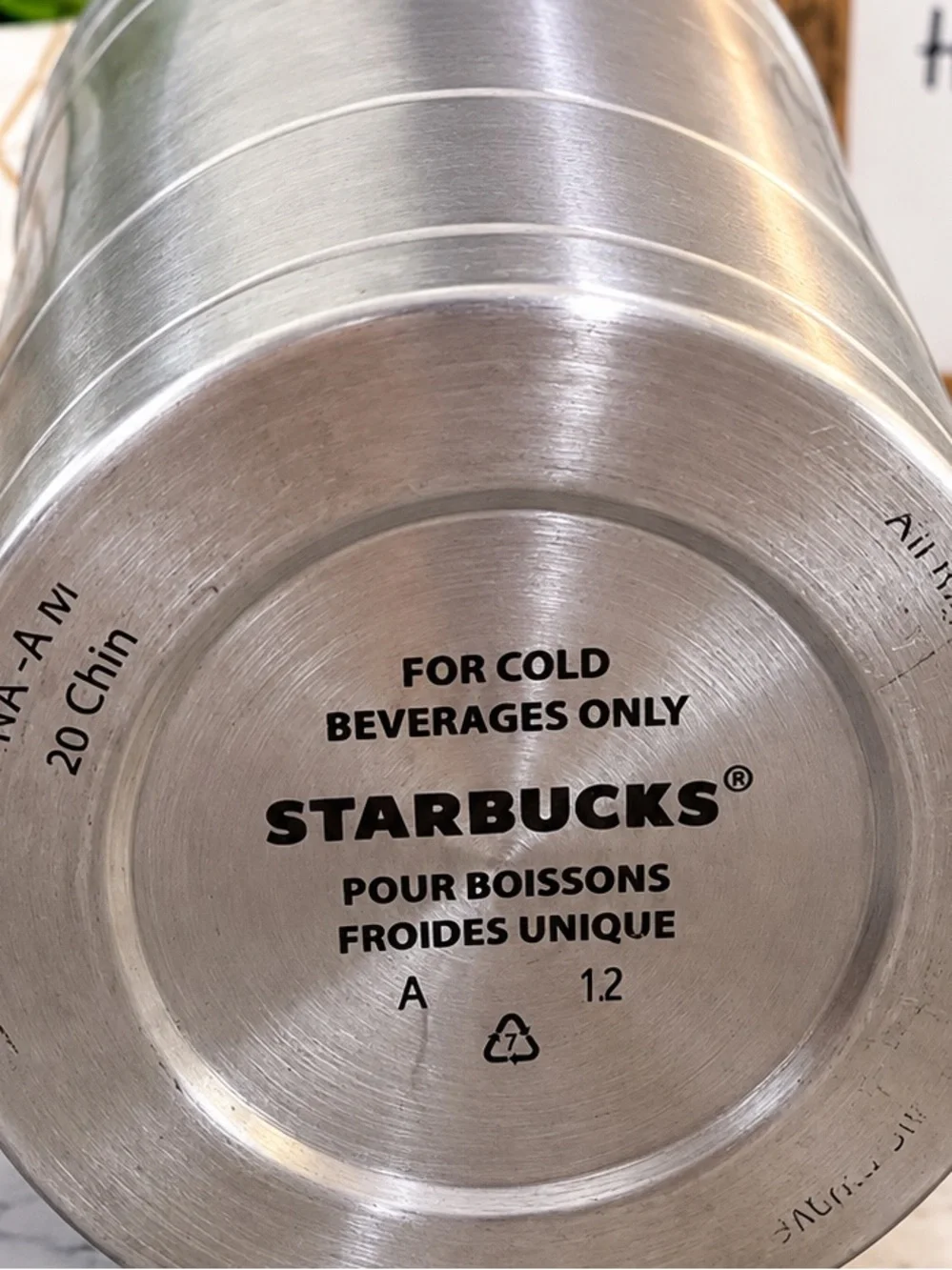 Starbucks intact featuring owned